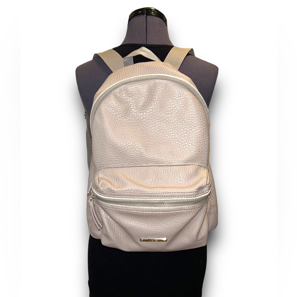 Nine West • Small Backpack, Faux Pebbled Leather